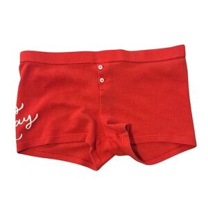 Aerie Red (Sleep) Shorts